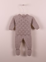 Cotton knitted babygrow Cotton knitted babygrow