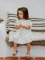 Vestido florido algodão Vestido florido algodão