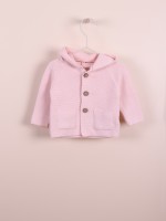 Hooded knit cardigan Hooded knit cardigan