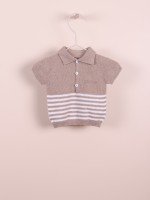 Cotton polo sweater Cotton polo sweater