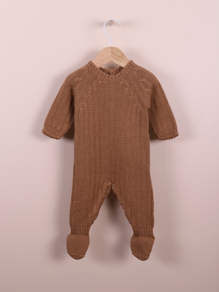 Knitted babygrow