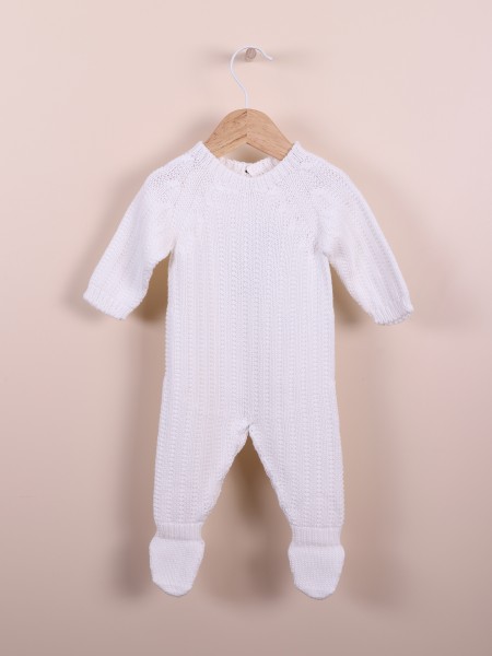 Knitted babygrow