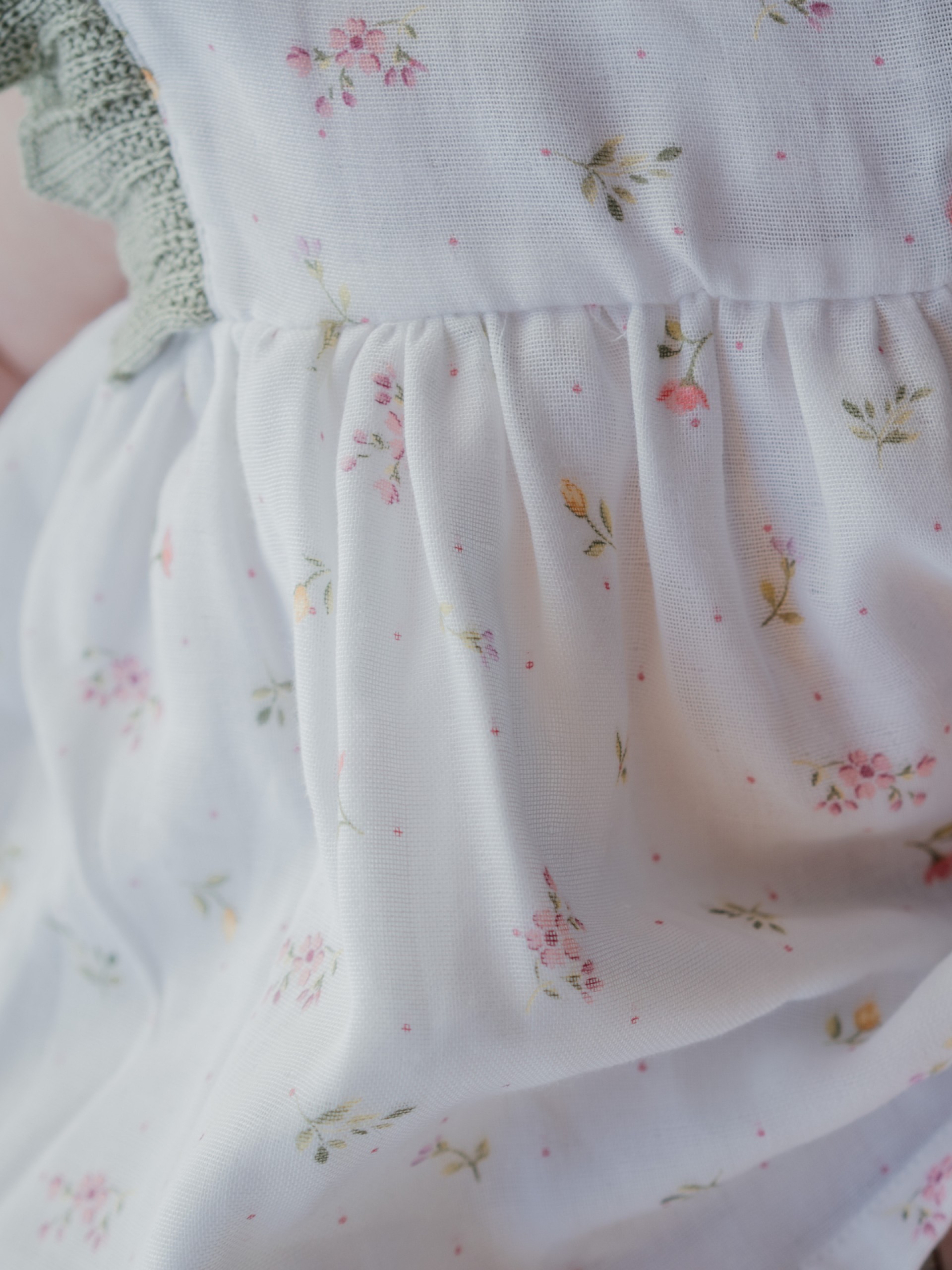 Macacão estampado floral