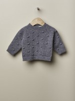 Knitted bobble sweater Knitted bobble sweater