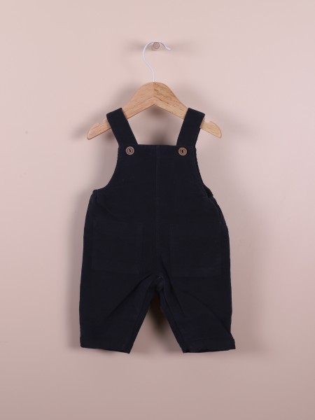 Velvet dungarees