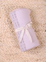 Manta com jacquard Manta com jacquard