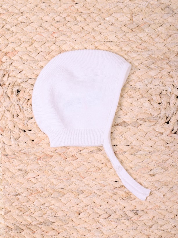 Organic cotton bonnet