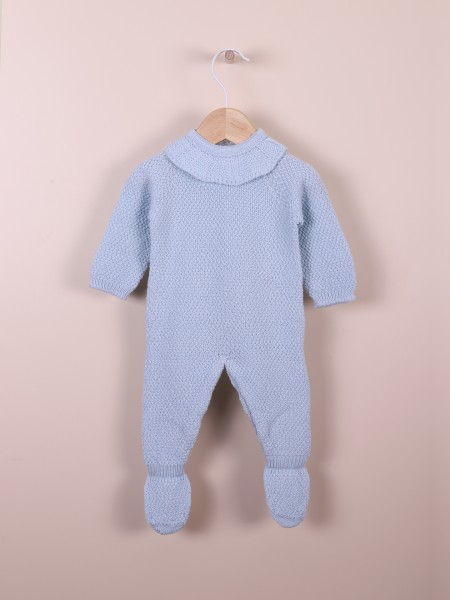 Knitted babygrow
