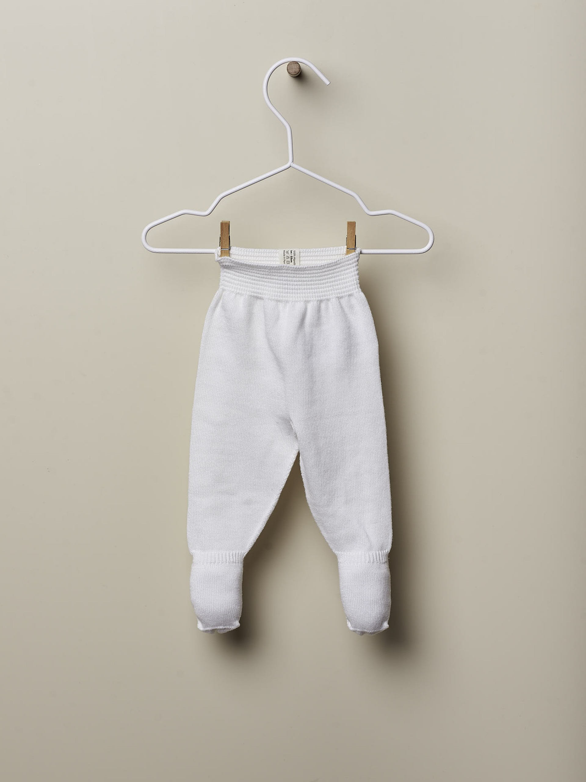 Calças tricotadas algodão