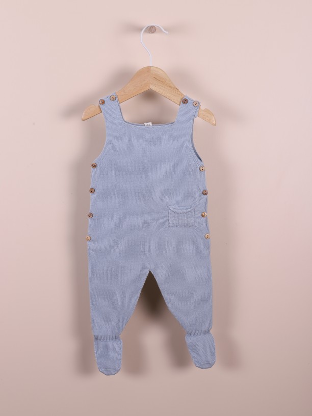 Organic cotton dungarees