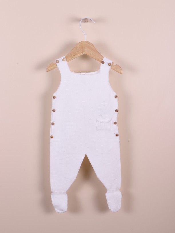 Organic cotton dungarees