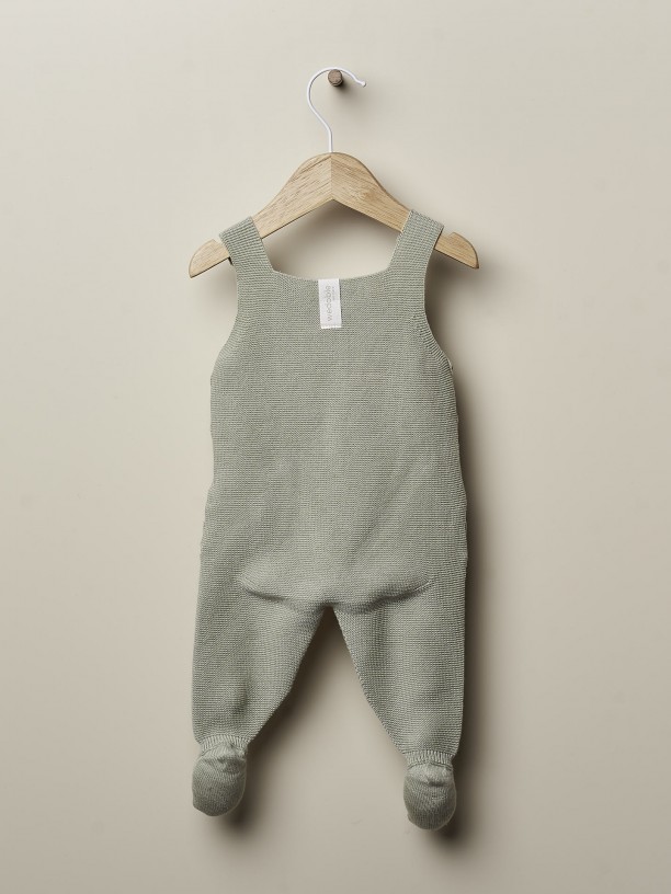 Organic cotton dungarees