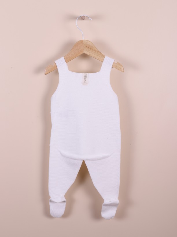 Organic cotton dungarees