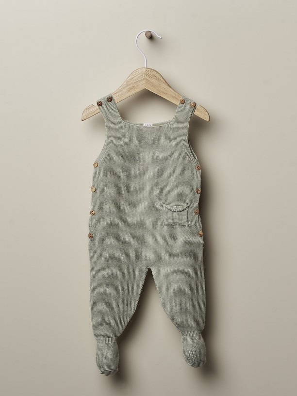 Organic cotton dungarees