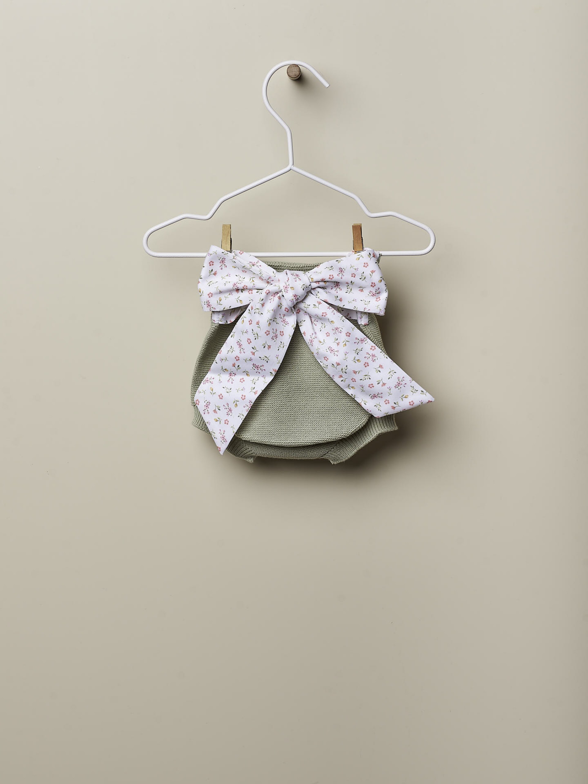 Bow-detailed bloomer