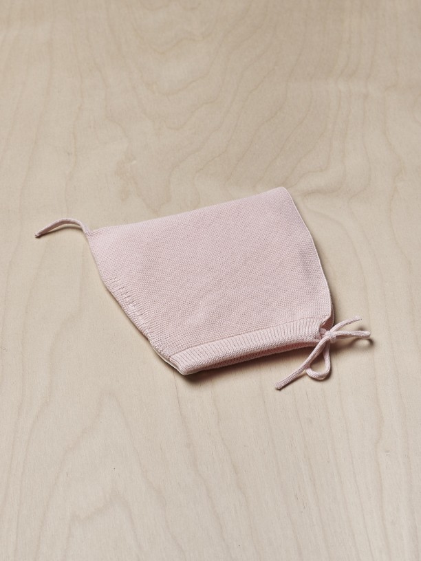 Organic cotton bonnet