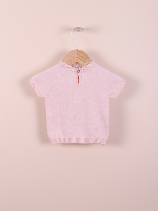 Short-sleeved sweater Short-sleeved sweater