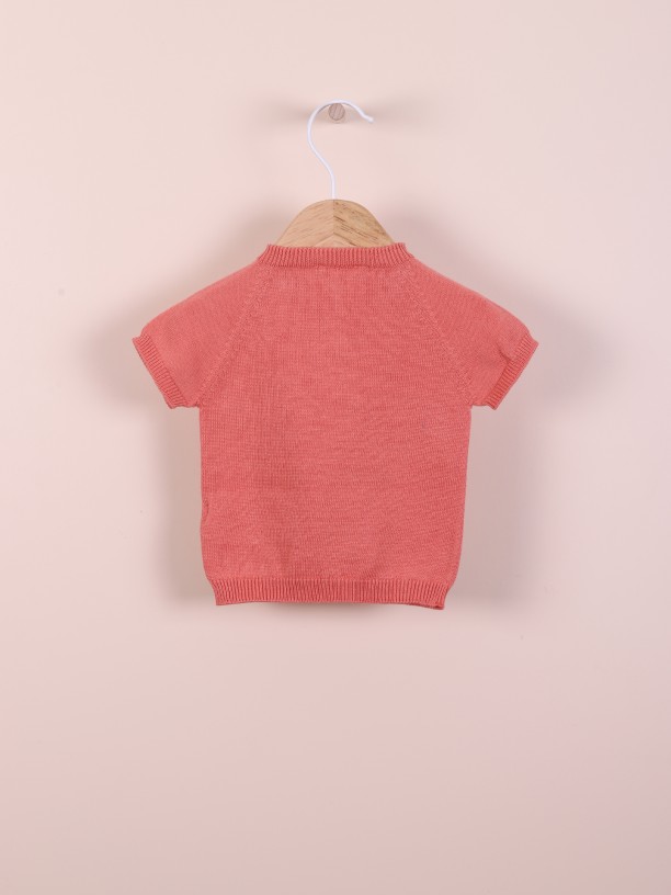 Short-sleeved sweater Short-sleeved sweater