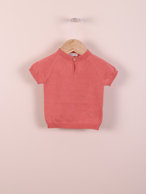 Short-sleeved sweater Short-sleeved sweater
