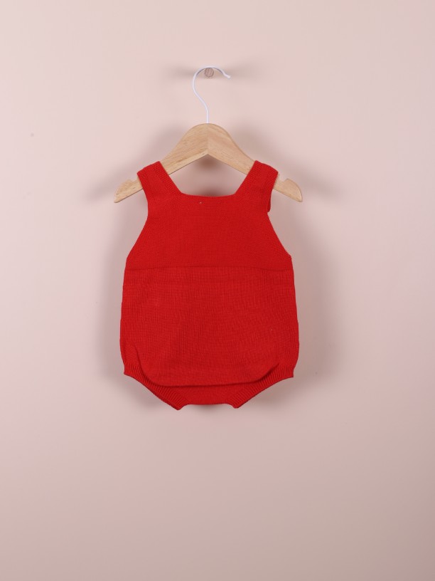 Knitted cotton shortie Knitted cotton shortie
