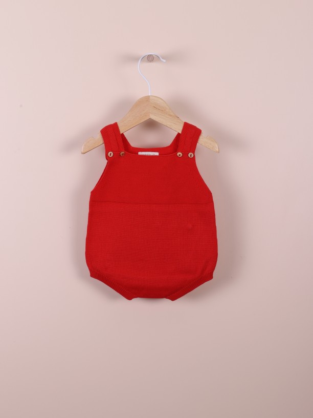 Knitted cotton shortie Knitted cotton shortie