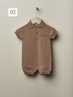 Knitted cotton shortie Knitted cotton shortie