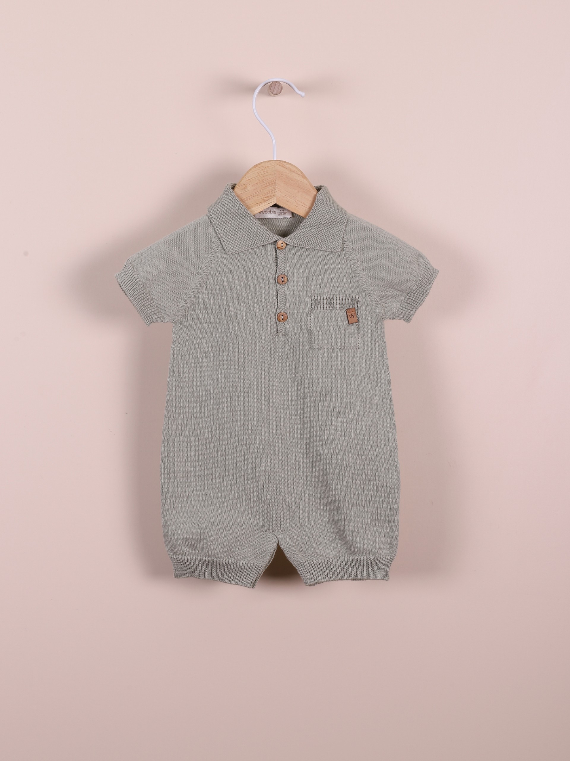 Knitted cotton shortie