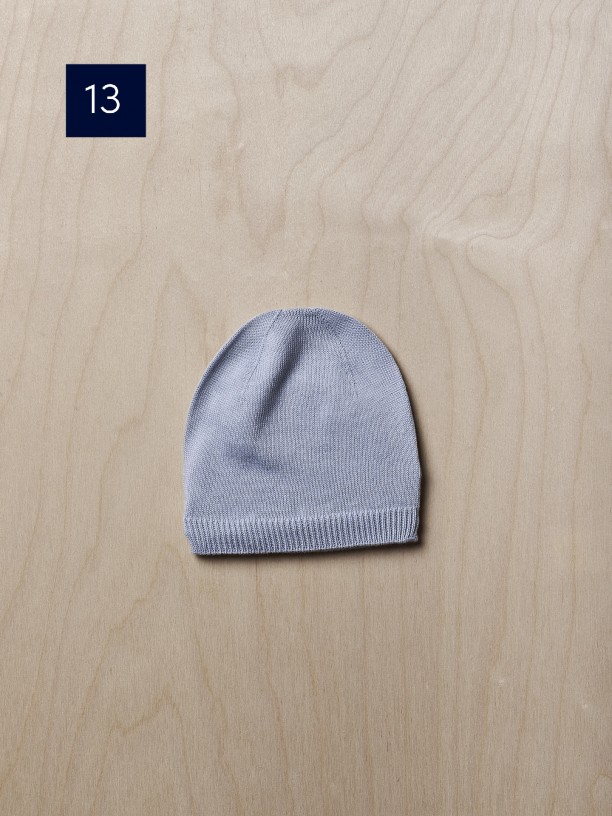 Knitted cotton beanie Knitted cotton beanie
