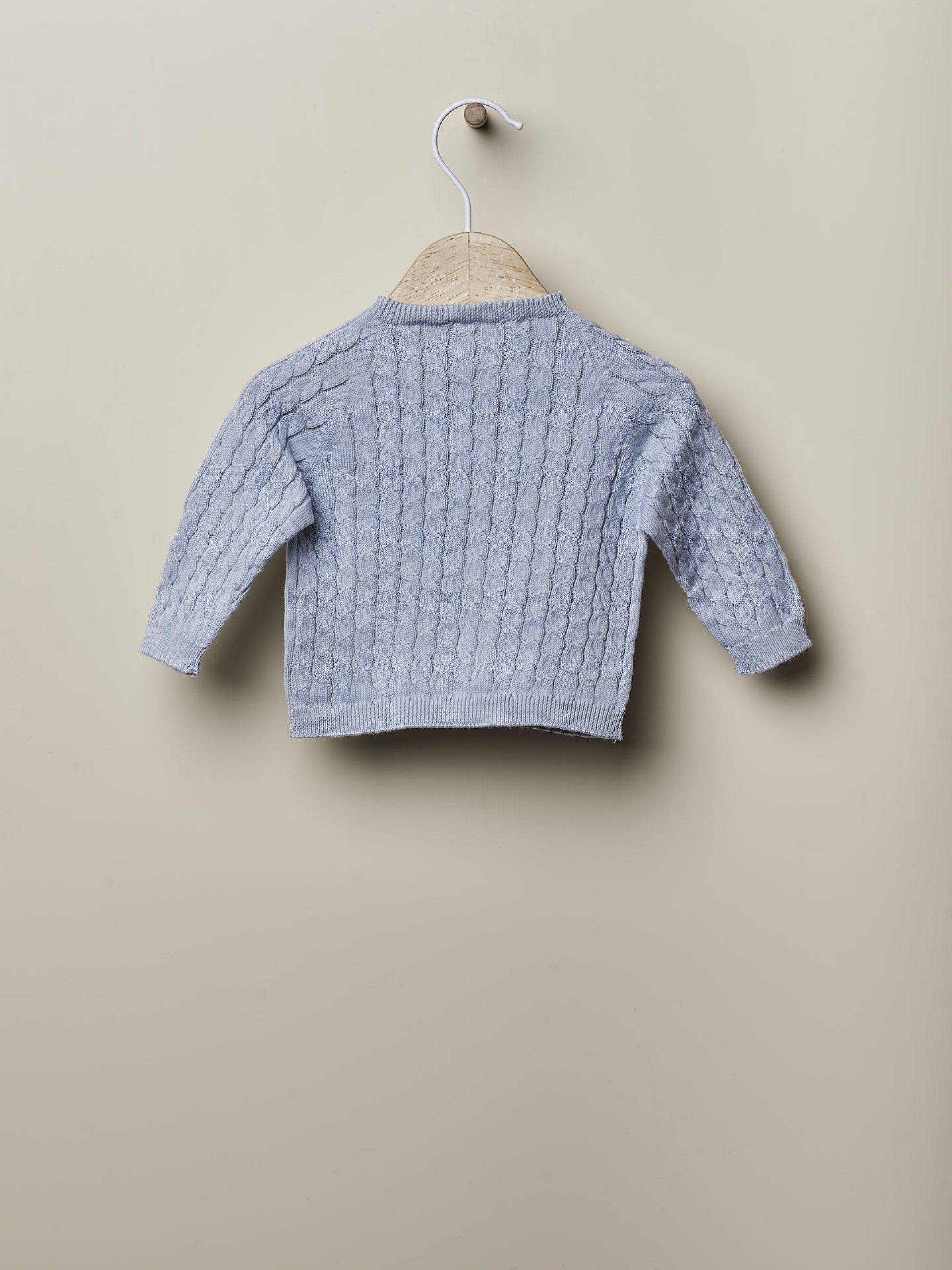 Organic cotton cardigan