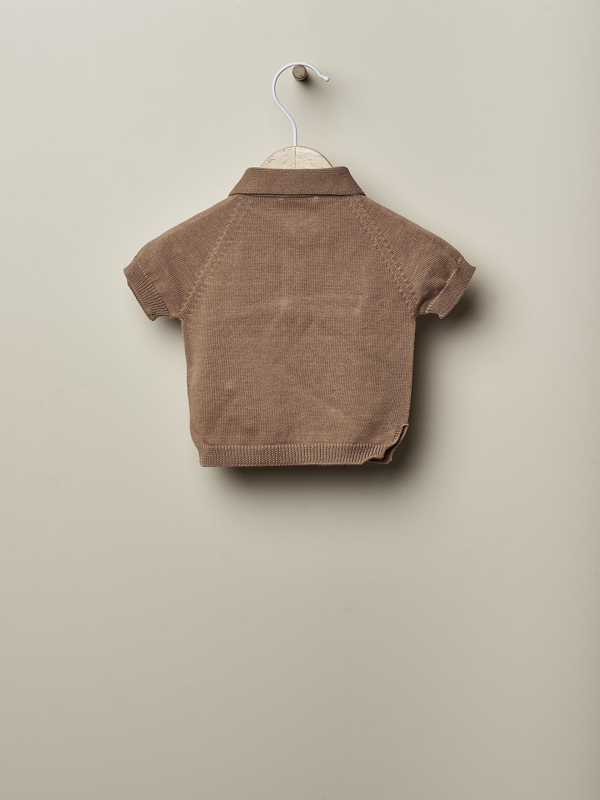 Short-sleeved sweater