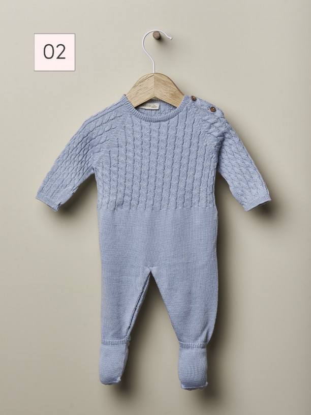 Organic cotton babygrow Organic cotton babygrow