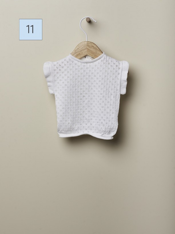 Short-sleeved sweater Short-sleeved sweater