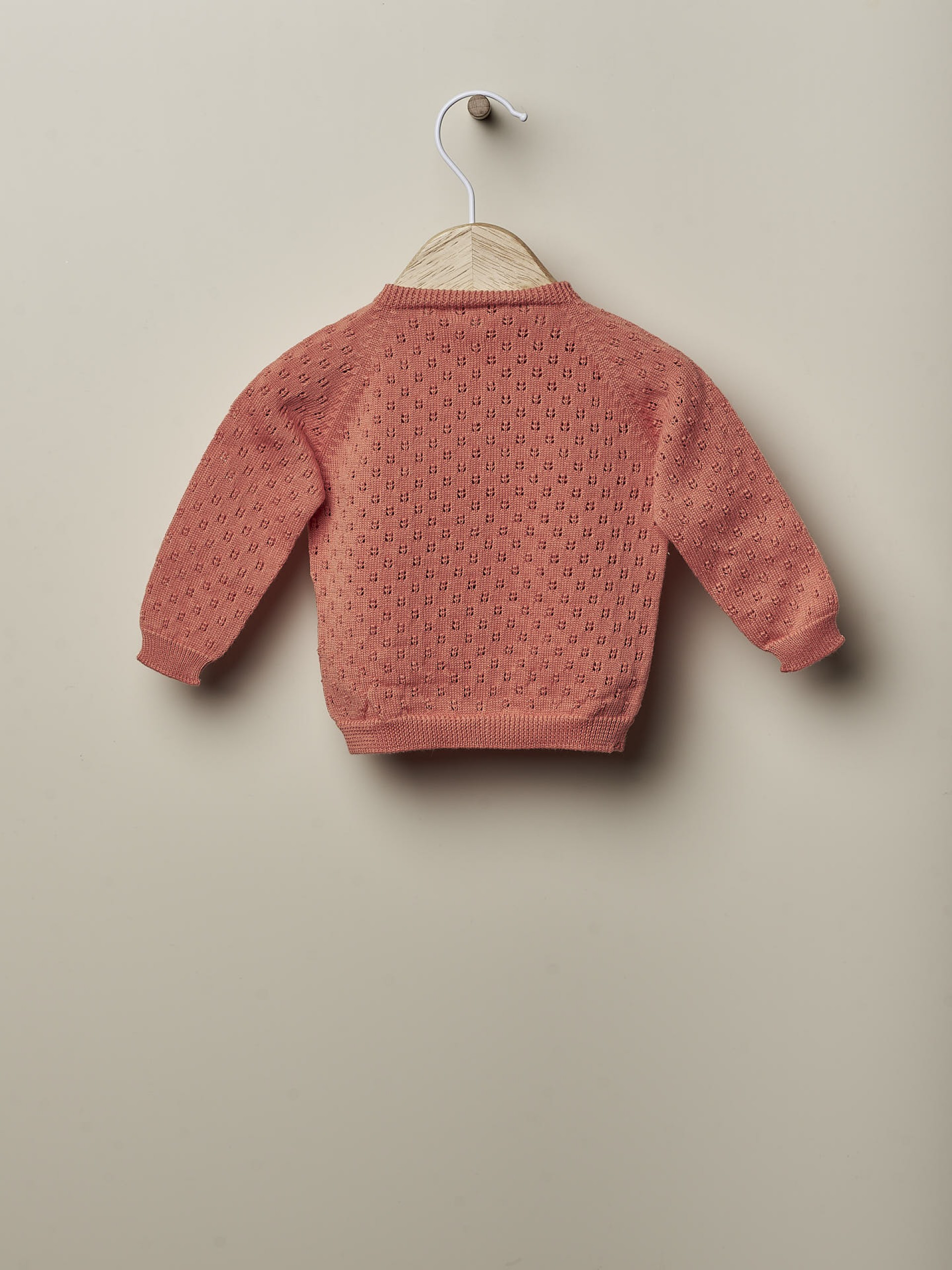 Organic cotton cardigan