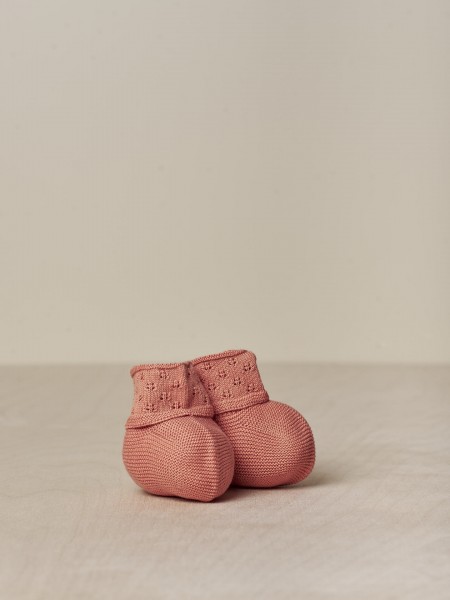 Organic cotton booties