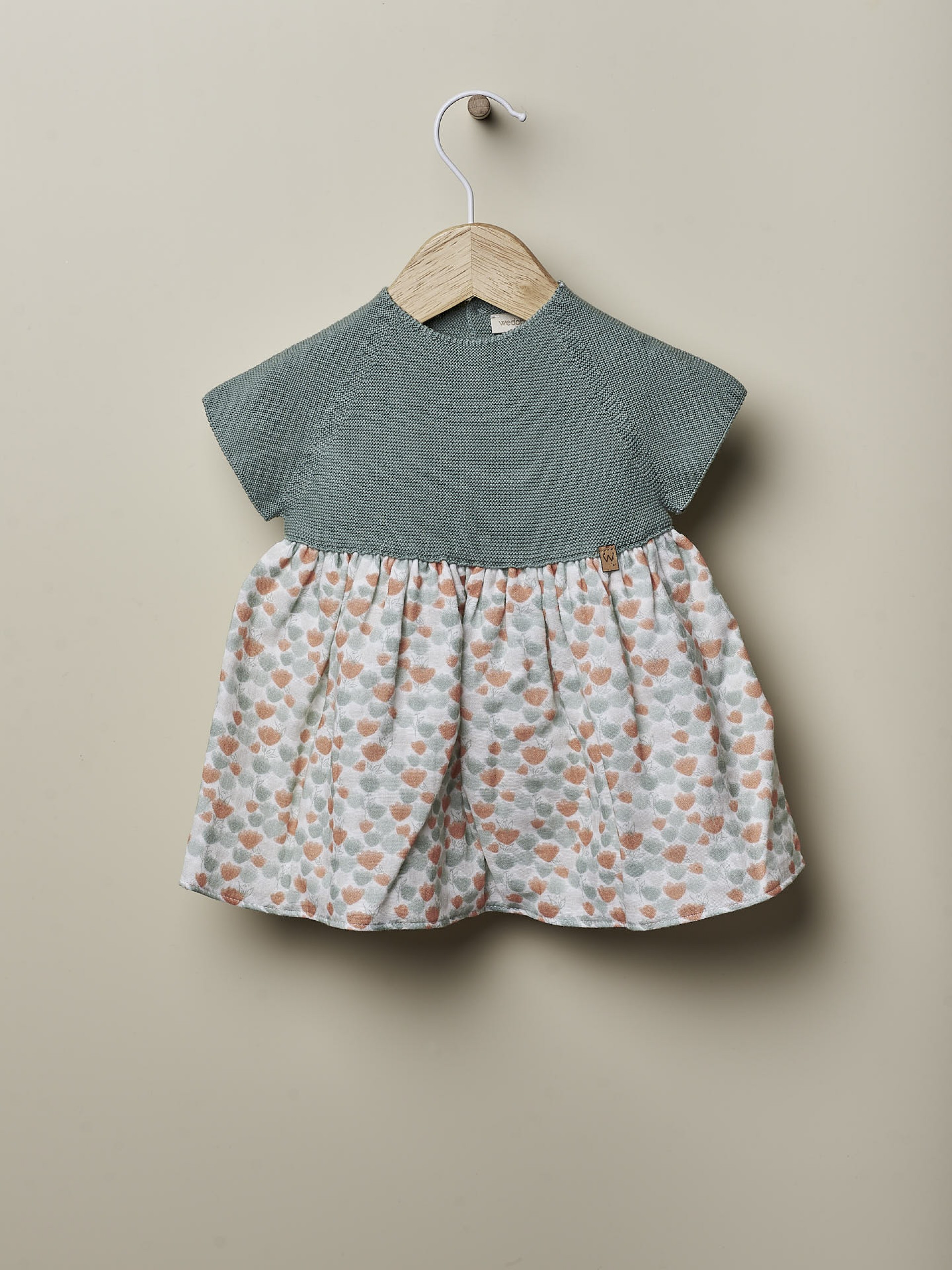 Vestido floral marítimo