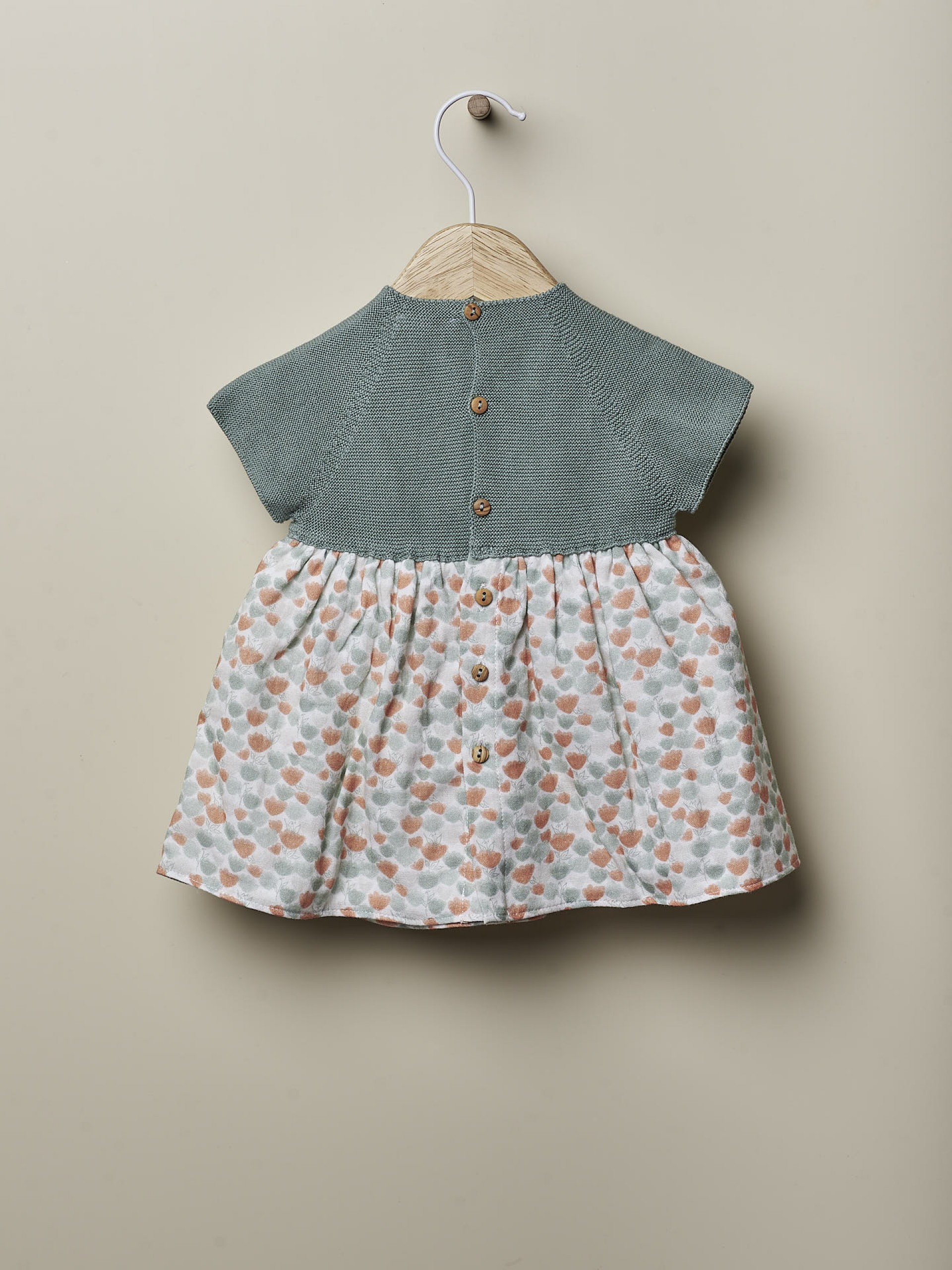 Vestido floral marítimo