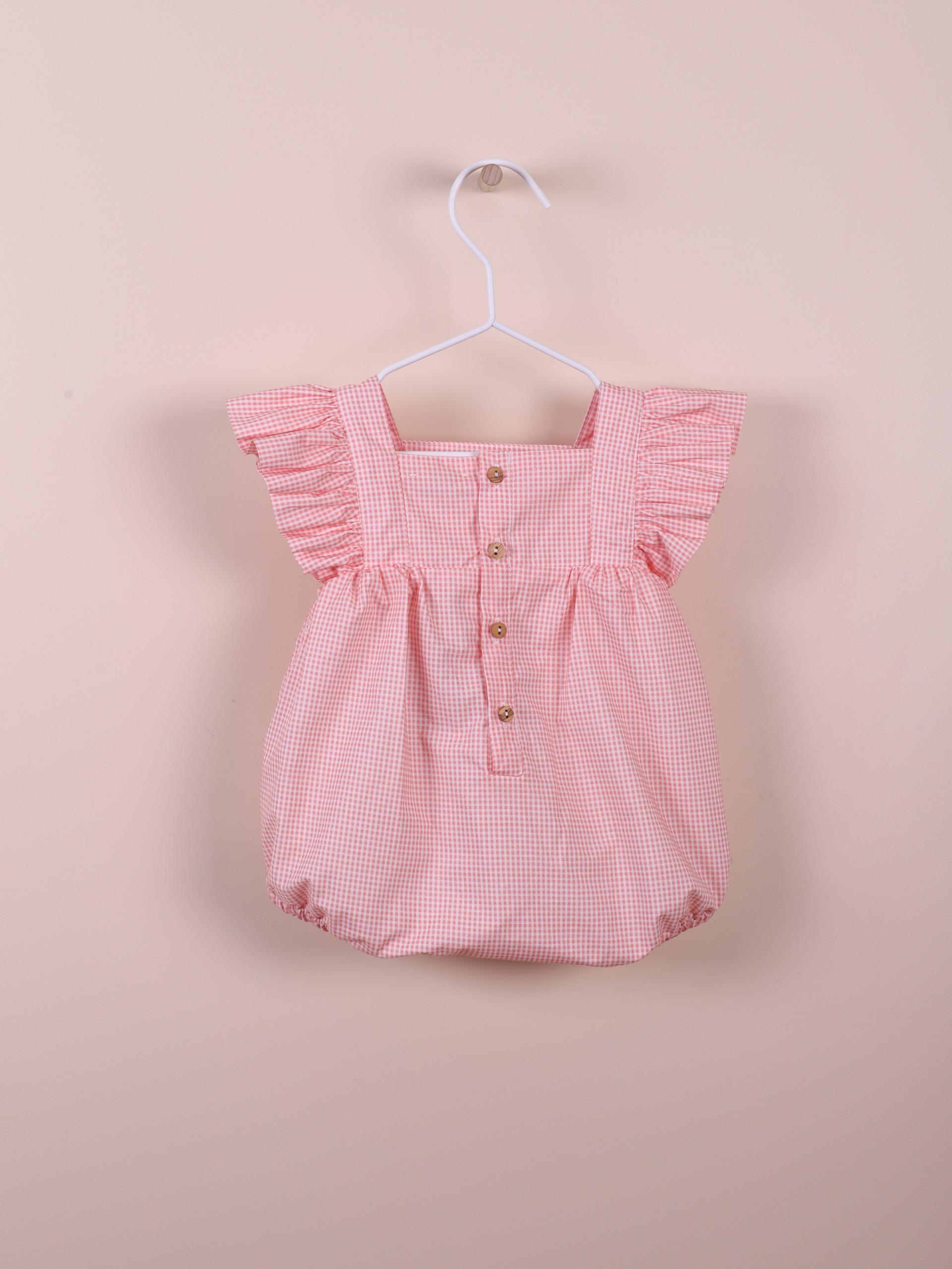 Orange Vichy shortie