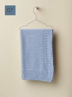 Manta tricotada algod�o