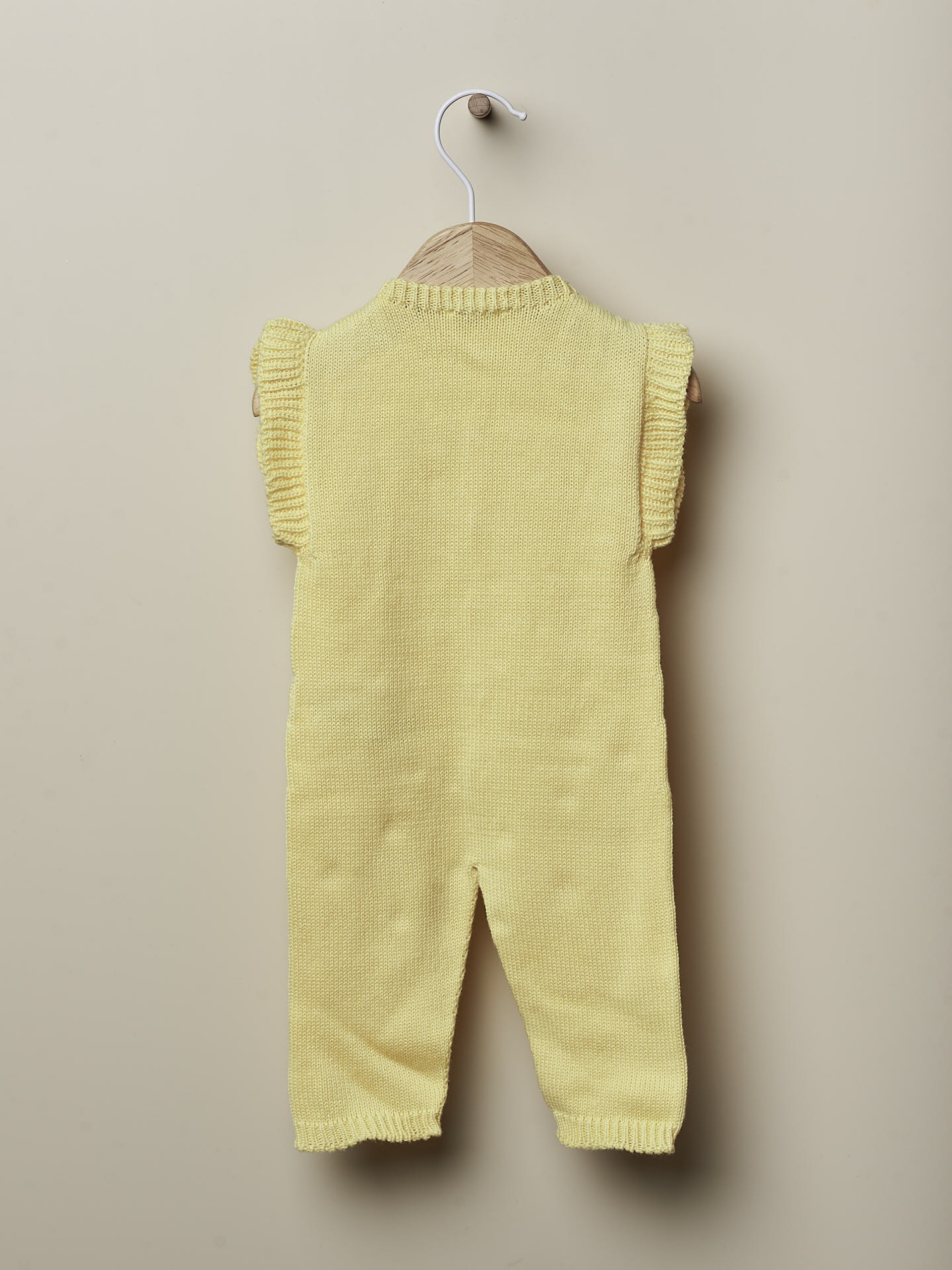 Knitted cotton jumpsuit