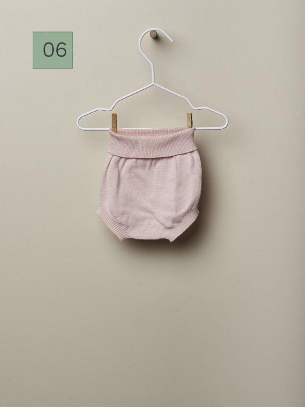 Knitted cotton bloomer Knitted cotton bloomer