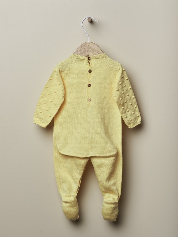 Babygrow tricotado