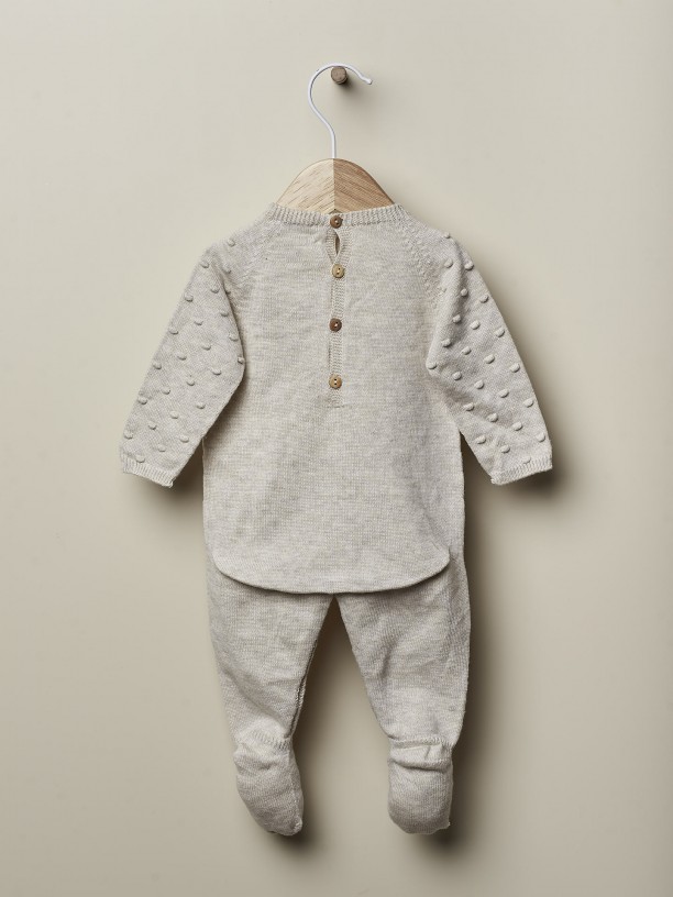 Babygrow tricotado