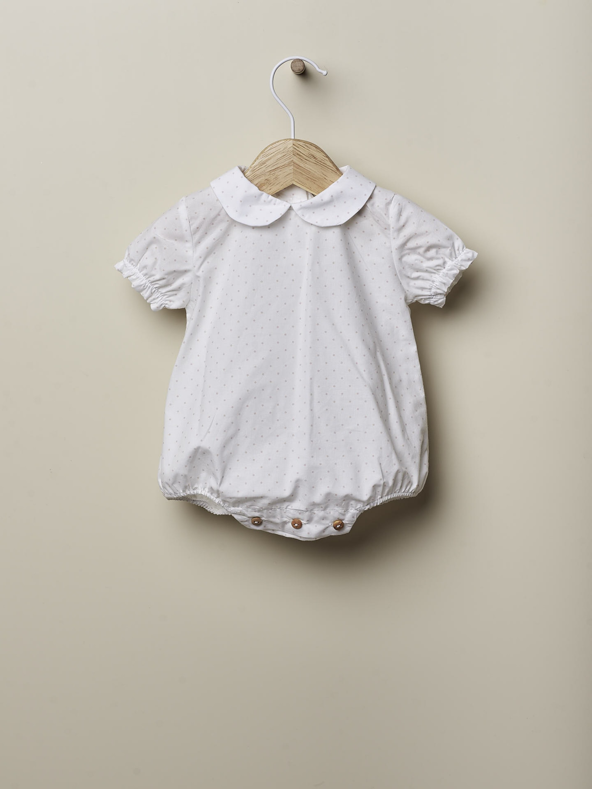 Body blusa pontinhos rosa