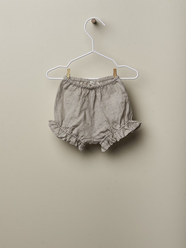 Linen shorts