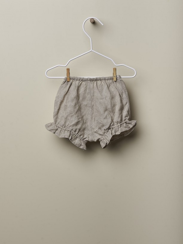 Linen shorts