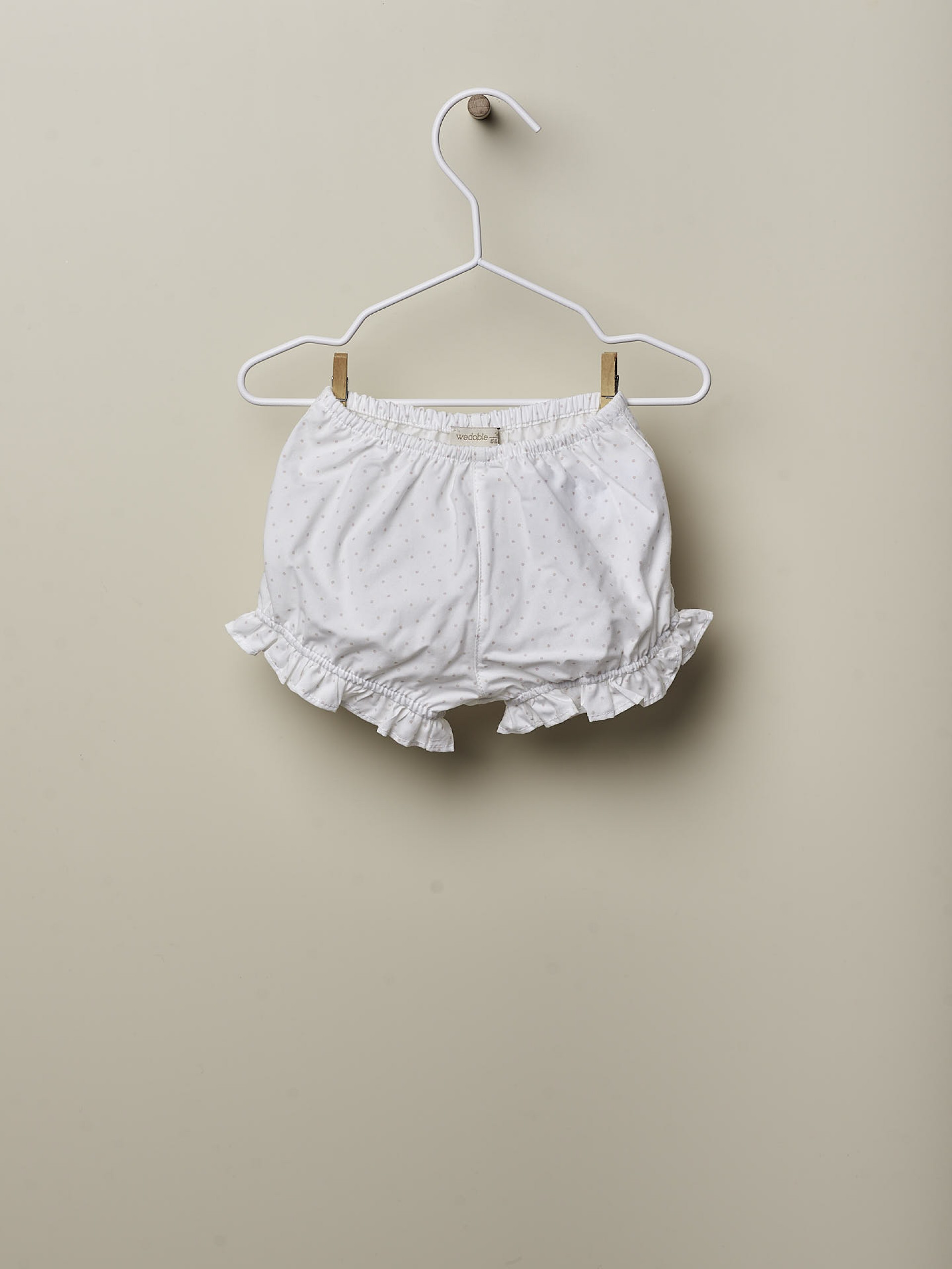 Calções pontinhos rosa