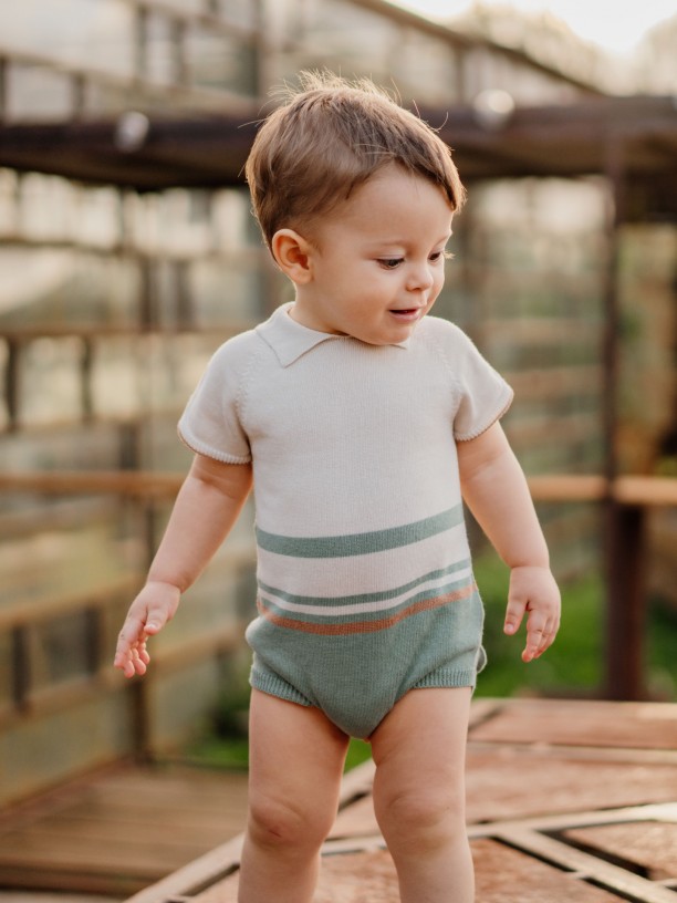 Knitted cotton shortie