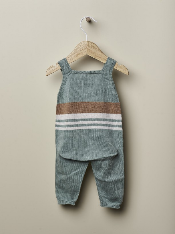 Cotton dungarees