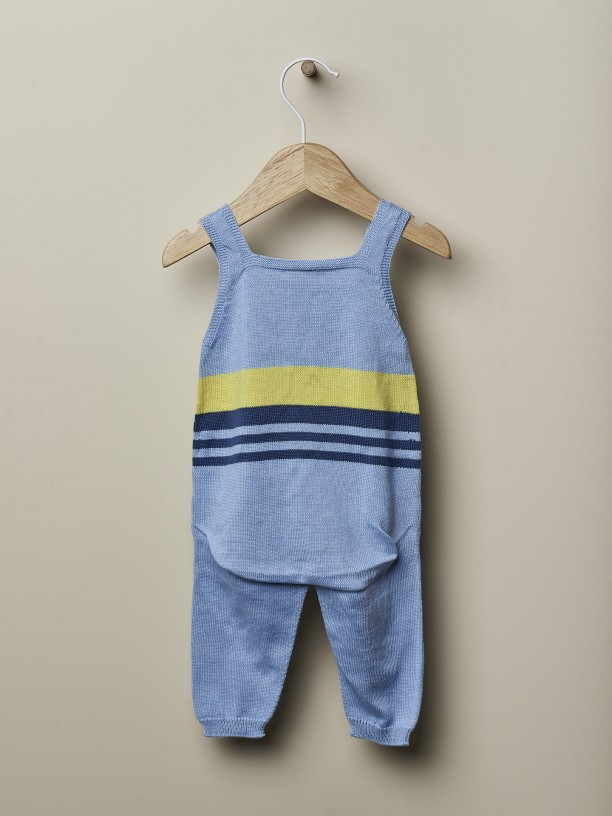 Cotton dungarees