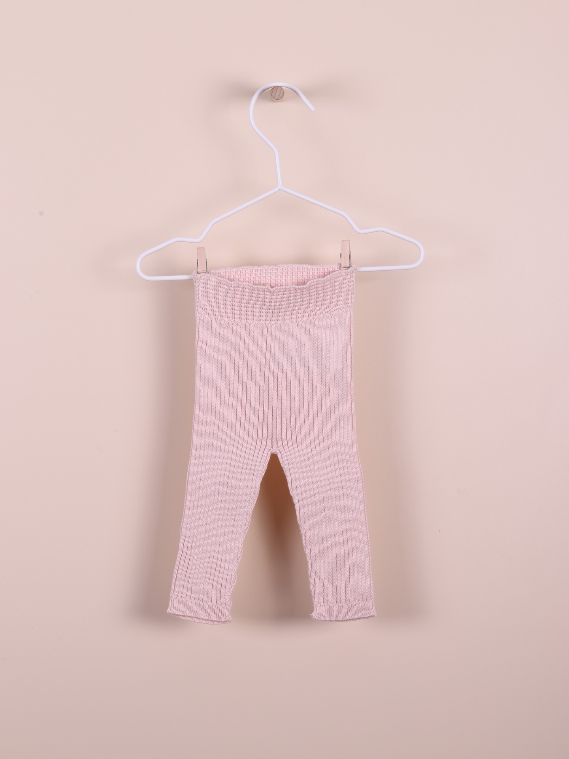 Calças tricotadas algodão